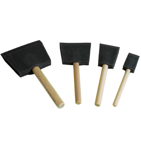 Chestnut Foam Brushes Starter Pack