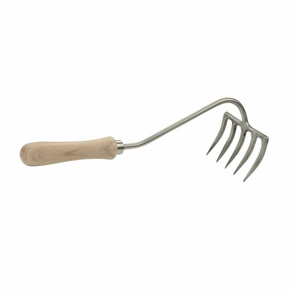 Sneeboer Hand Garden Rake with Ash Handle