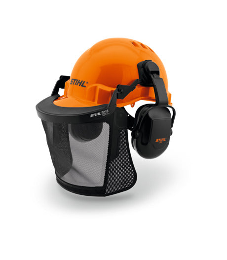 Stihl Protective Helmet set with Visor and Ear Muffs