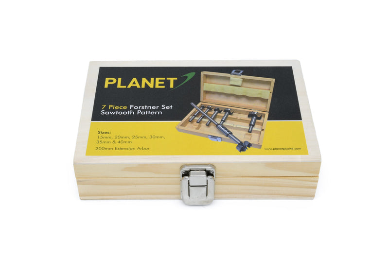 Planet Plus 7 Piece Forstner Bit Set