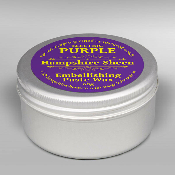 Hampshire Sheen Electric Purple Embellishing Paste Wax