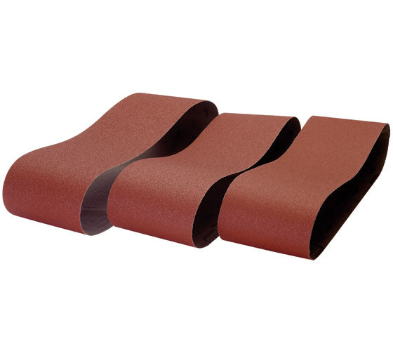 Record Power 120 Grit 3 Pack of Sanding Belts for BDS250 (BDS250/B3-3PK)