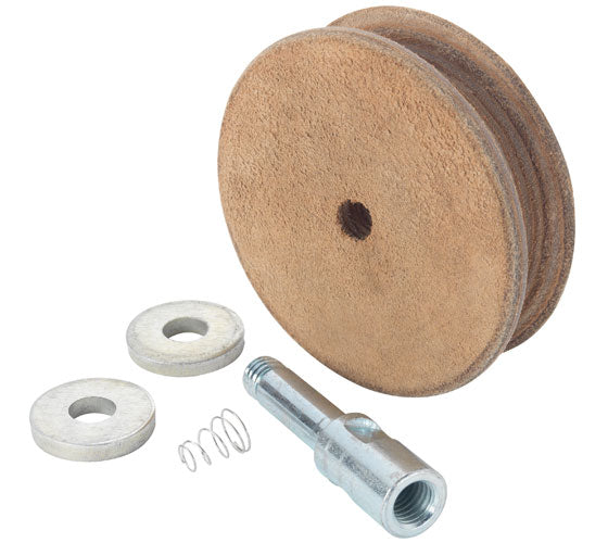 Record Power Wet Stone Leather Honing Wheel (WG250/N)