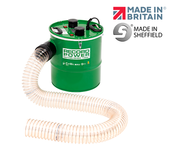 Record Power Compact Extractor with 2 Metres of Hose and Easy-Fit Cuff CGV286-4